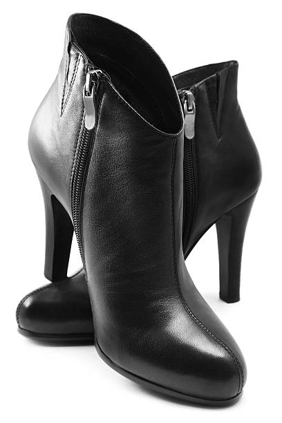 gli stivali - black heels foto e immagini stock