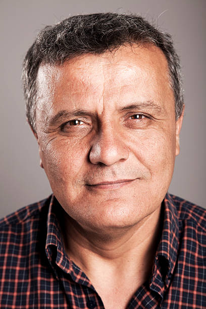 istock Adult Man on Grey Background 153013609