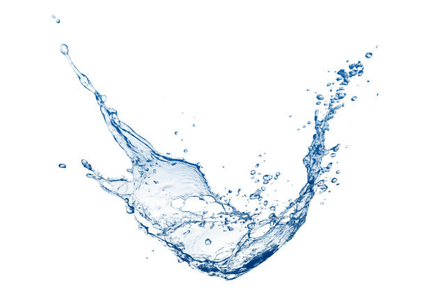 istock 3d illustration of blue water splashing on white background 1530145658