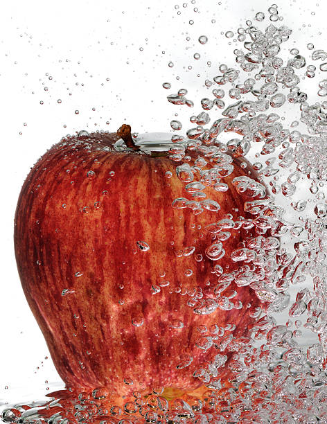 istock Bubbly Red Delicious Apple 153015603