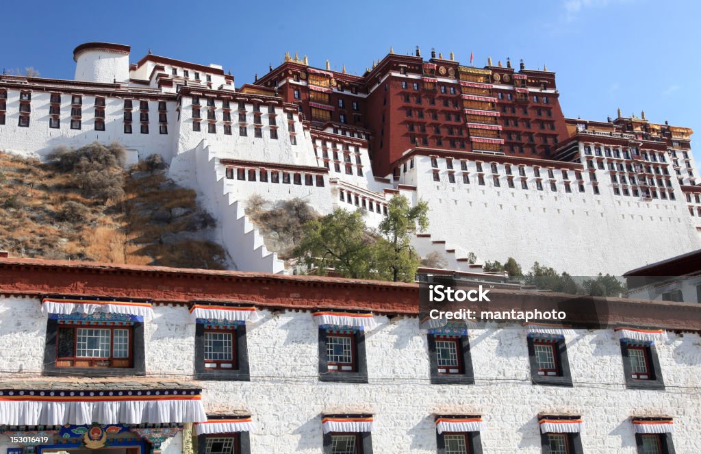 Palácio de Potala - Foto de stock de Arcaico royalty-free