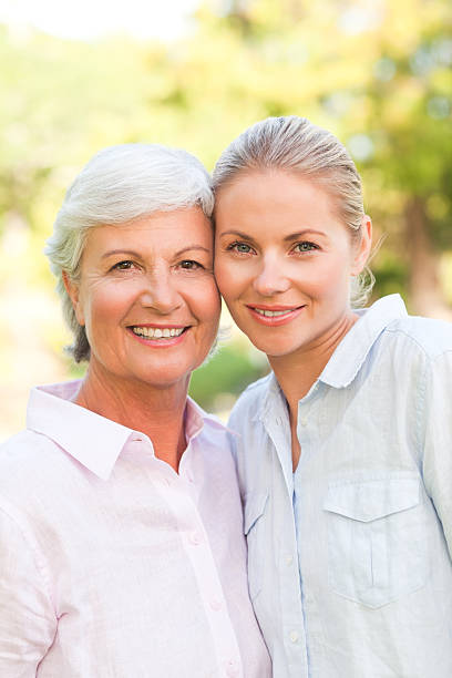 istock Mature mother with her daughter 153016718