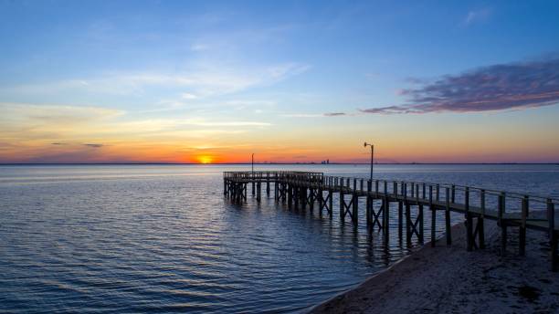 istock Daphne, Alabama Bayfront Park at sunset 1530172236