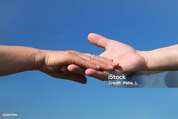 Closeup Of Old People Holding For Hands Stock Photo - Download Image Now - Couple - Relationship, Palm of Hand, Touching