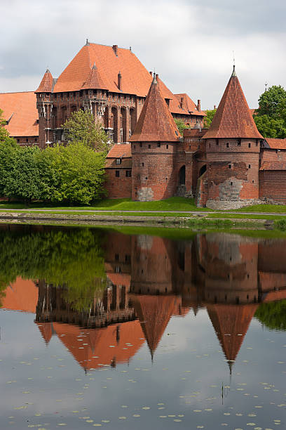 Malbork, New Malbork Castle malbork photos stock pictures, royalty-free photos & images