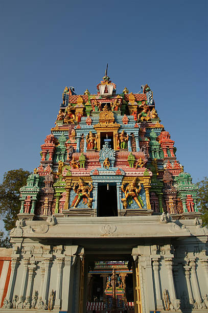 istock Traditional Hindu temple, South India, Kerala 153018026
