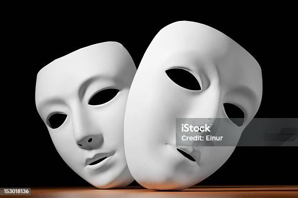 Masks With Theatre Concept Stock Photo - Download Image Now - Costume, Mask - Disguise, Theatrical Performance