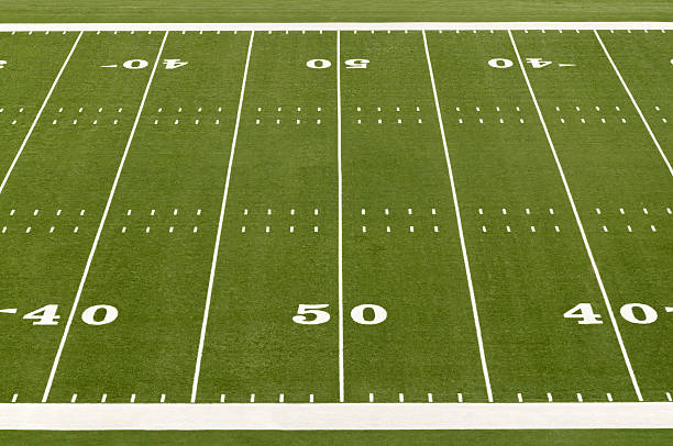 istock Emtpy American Football Field 153018343