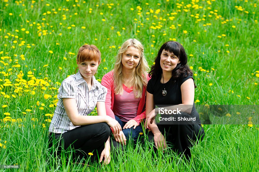Três mulheres - Foto de stock de Adulto royalty-free