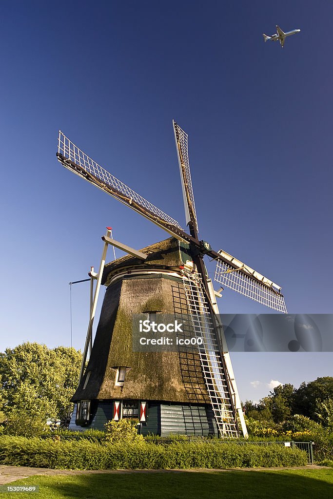 Rembrandt de Moulin à Amsterdam - Photo de Amsterdam libre de droits