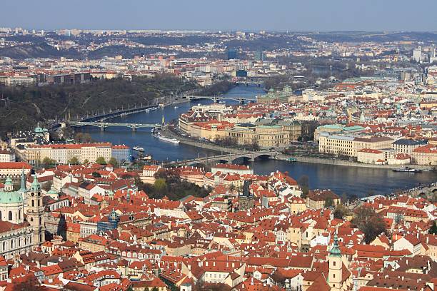 istock Panorama of Prague 153019876