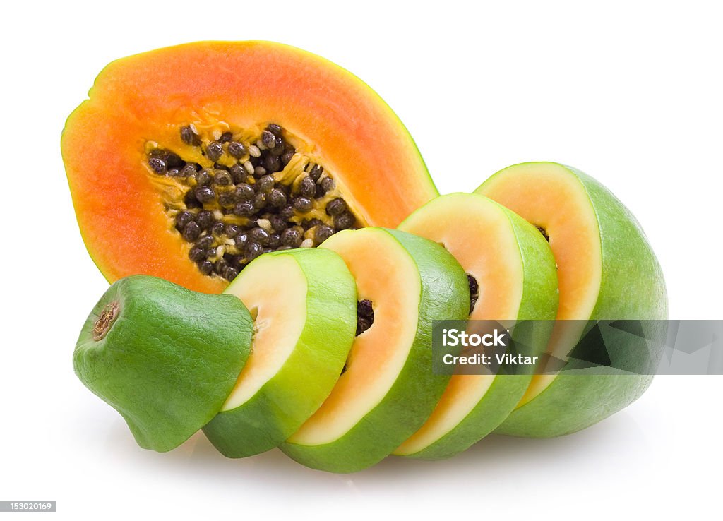 Papaia - Foto stock royalty-free di Albero di papaya