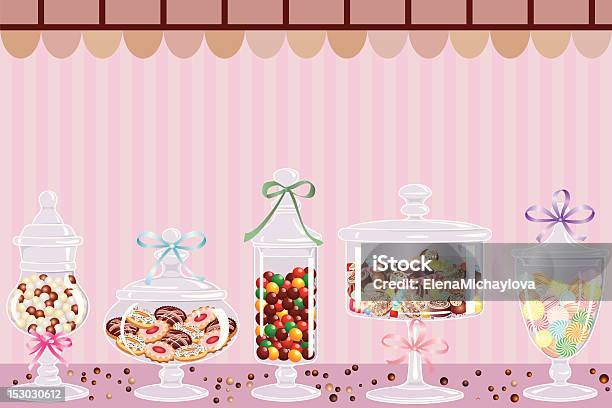 キャンディバー - 菓子屋のベクターアート素材や画像を多数ご用意 - 菓子屋, 広口瓶, 菓子類