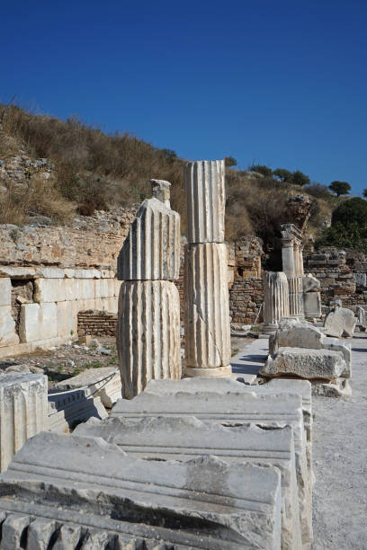 istock Exterior architecture and ruins design at Ephesus Archaeological Museum 1530327543