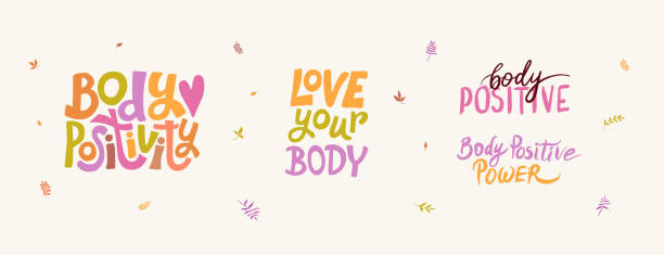 istock Unique vector hand drawn inspirational, positive quote. Body positivity. Love your body. For t-shirts, social networks, posters, cards, banners, textiles, design elements. 1530341208