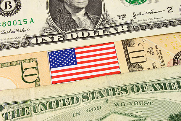 US Currency stock photo