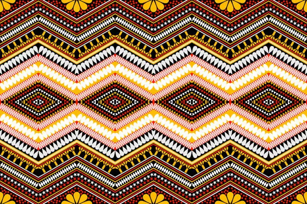 Vector illustration of pattern design fabric