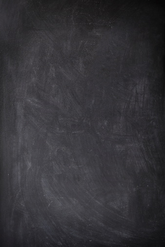 Blackboard / Chalkboard empty blank sign vertical. Used texture. See more