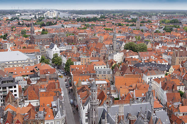 istock Bruges From Top Of Belfry 153040653
