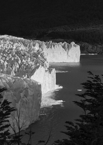 perito moreno glacier environment, calafate, argentina