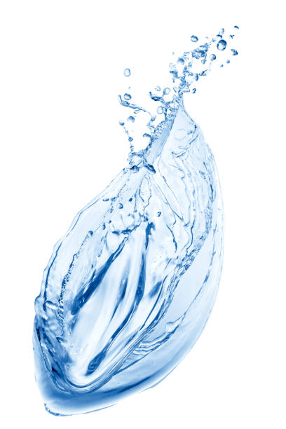 istock Water splash, water splash isolated on white background, blue water splash, 1530429303