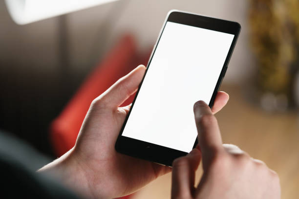 istock female teen hand using smartphone with blank white screen 1530435598