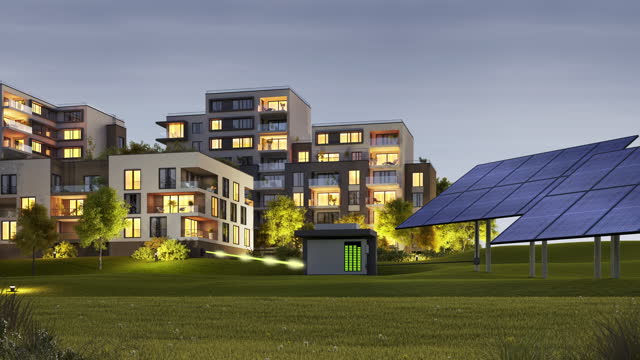 The Solar Energy for Apartment Complex