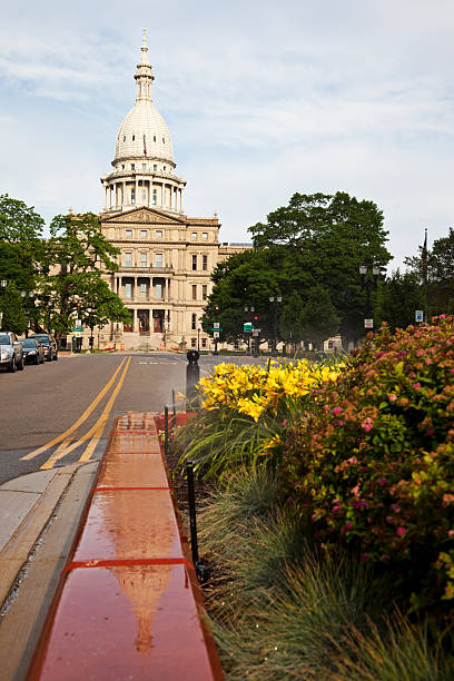 istock Lansing, Michigan - State Capitol Building 153053881
