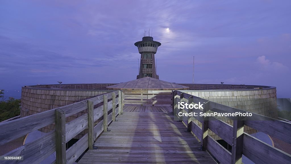 Горной вершине Обсерватория - Стоковые фото Brasstown Bald роялти-фри