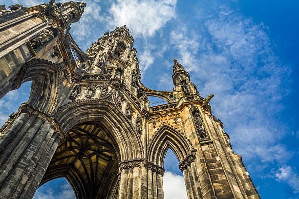 istock Scott Monument in sunny Edinburgh 153058494