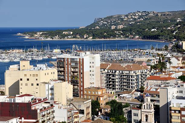 istock Aerial View of Denia Port 153059900