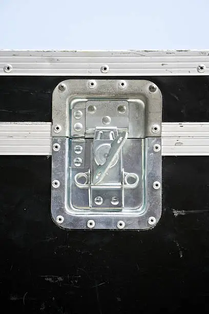 Photo of old flight case lock