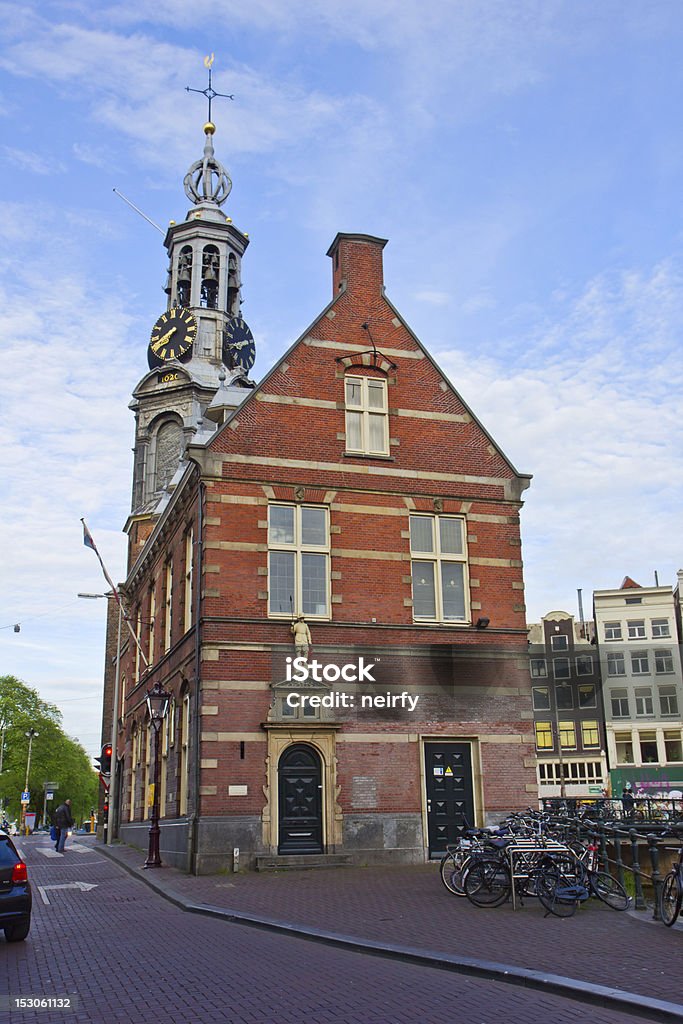 Munt tower, Amsterdam, Holandia - Zbiór zdjęć royalty-free (Amsterdam)