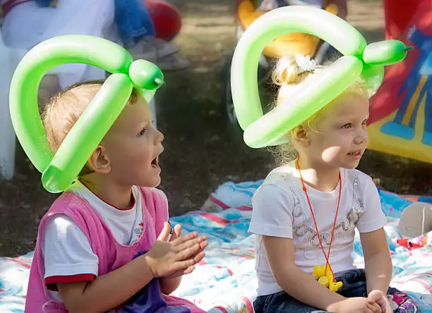 Photo of Young children enjoying a party