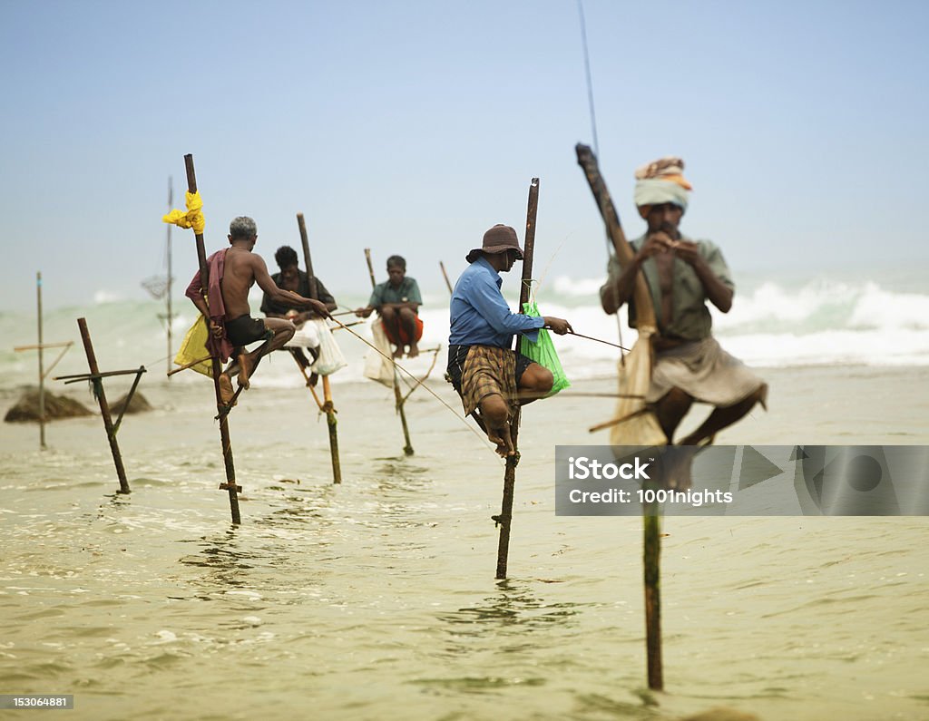 Les pêcheurs - Photo de Cultures libre de droits