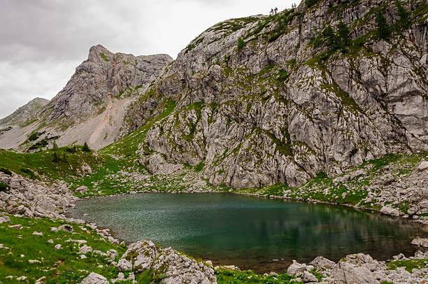 Peaceful  lake stock photo