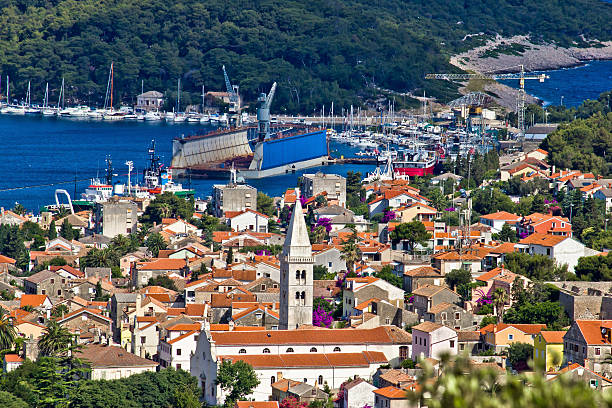 Panoramic view - Town of Mali Losinj