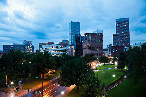 istock Storm over downtown of Denver 153067312