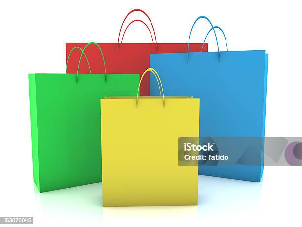 ショッピングバッグ - 3Dのストックフォトや画像を多数ご用意 - 3D, eコマース, からっぽ