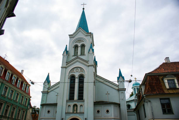 istock Low angle view of church against sky 1530705174