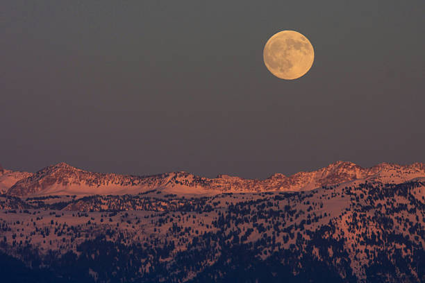 istock Teton Valley Moon Rise 153071481