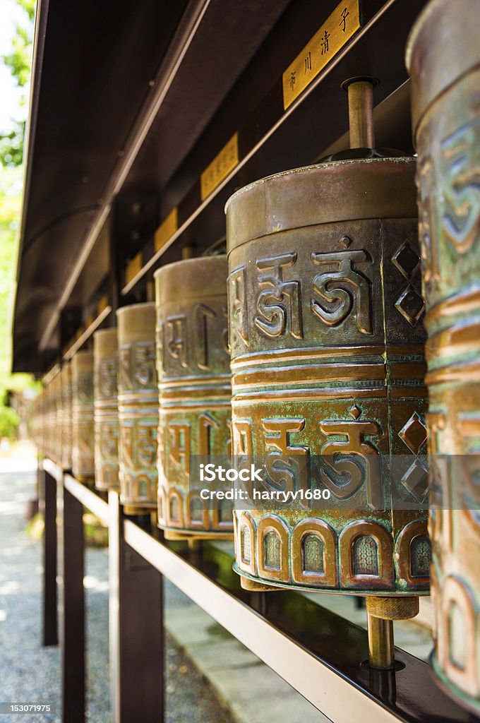 Roues de prière - Photo de Bouddha libre de droits