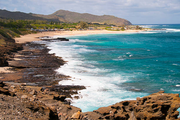 istock Hawaiian Shoreline and Sandy Beach 153072642