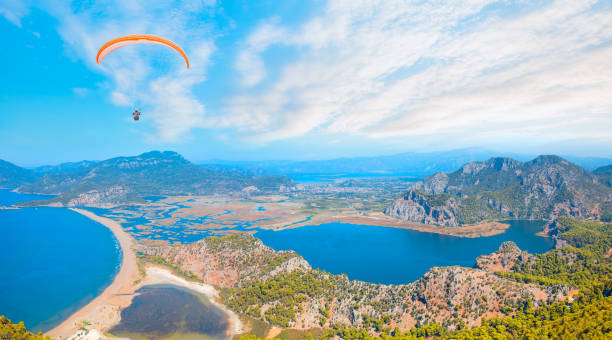 istock Panoramic view of iztuzu beach 1530757457