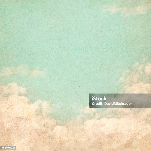 Vintage Grunge Sky Stock Photo - Download Image Now - Abstract, Aging Process, Atmospheric Mood