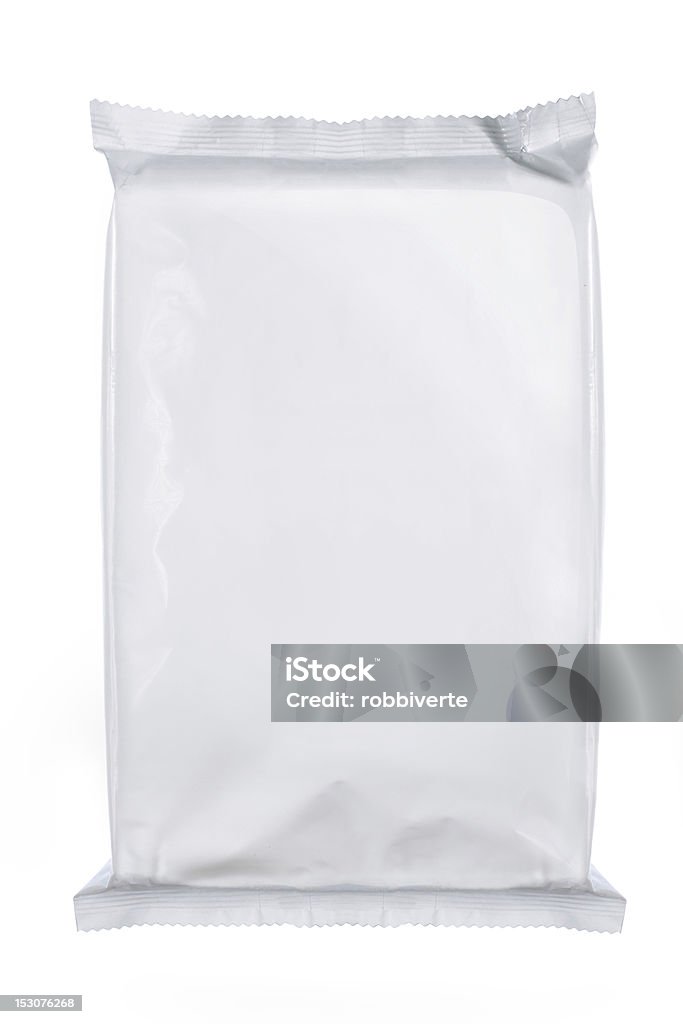 Pacote de plástico embalagem - Foto de stock de Bolsa - Objeto manufaturado royalty-free