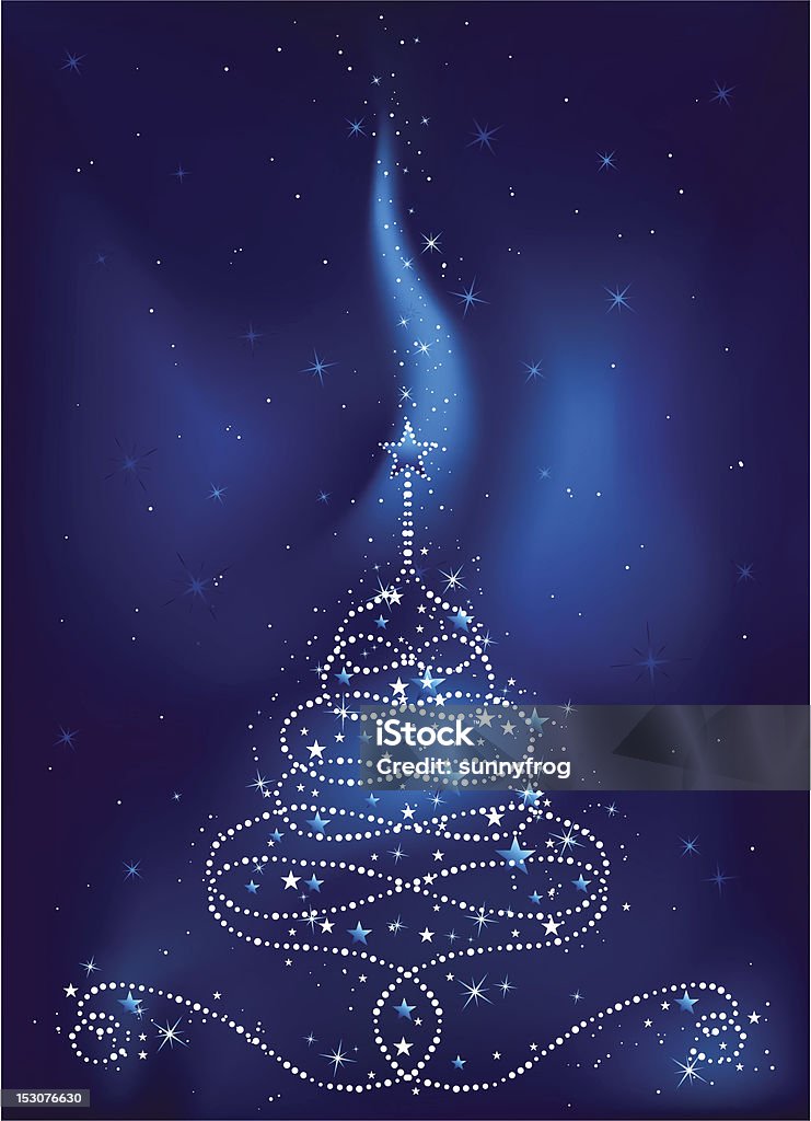 クリスマスクリスマスツリー - ます目のロイヤリティフリーベクトルアート