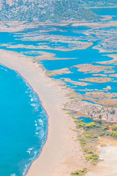 istock Panoramic view of iztuzu beach 1530770256