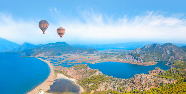 istock Panoramic view of iztuzu beach 1530778361