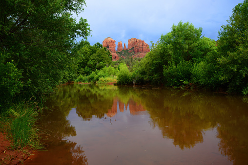 Oak creek at cathedral Rock Sedona Arizona